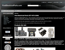 Tablet Screenshot of findelectricalparts.com